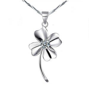 💎 NEW ❤️ 925 Sterling Silver Flower Rose Necklace